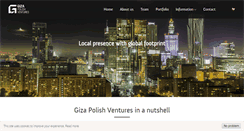 Desktop Screenshot of gpventures.pl